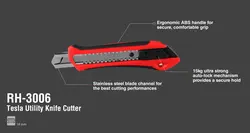 کاتر طرح تستا یک تیغ رونیکس مدل RH-3006