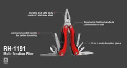 انبر همه کاره سایز 6 اینچ رونیکس مدل RH-1191