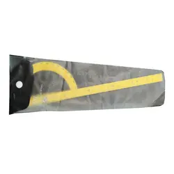 زاویه سنج دستی فلزی KW با خط کش 20 سانت مدل G/20