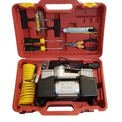 کمپرسور باد فندکی 2 سیلندر توربو – TURBO مخصوص خودروهای سواری