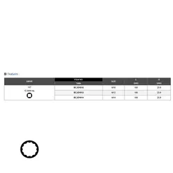 بکس 1/2 بلند هزارخاری M10 تاپ تول TOPTUL کد BCJD1610 مخصوص خودروهای ژاپنی و آلمانی