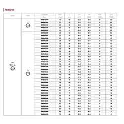 بکس تکی درایو ¾ اینچ سایز 50 میلی متر 6 پر تاپتول TOPTUL کد BAEA2450
