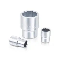 بکس تکی درایو ¾ اینچ سایز 19 میلی متر 12 پر تاپتول TOPTUL کد BAEB2419