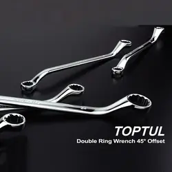 مجموعه دو سر رینگی صاف 45 درجه 6 عددی تاپ تول TOPTULمدلGAAE0601