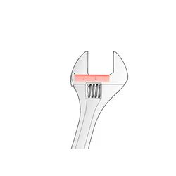 آچار فرانسه 10 اینچ یونیور UNIOR مدل 250/1 کد 601017