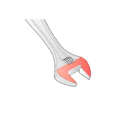 آچار فرانسه 10 اینچ یونیور UNIOR مدل 250/1 کد 601017