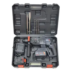 دریل بتن کن شارژی 24 ولت دو باتری براشلس ویوارکس مدل VR2426RH