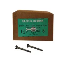 پیچ چوب چینی 4 سانت ممتاز دیاموند سایز 1.5 در 8