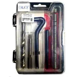 کیت کارگاهی قلاویز و هلی کویل و مته وی کویل آلاتا سایز 1.25*10
