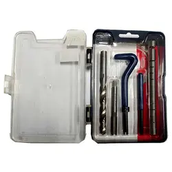 کیت کارگاهی قلاویز و هلی کویل و مته وی کویل آلاتا سایز 1.25*10