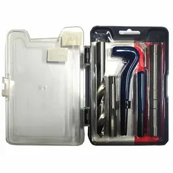 کیت کارگاهی قلاویز و هلی کویل و مته وی کویل آلاتا سایز 1.25*14