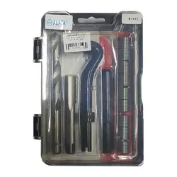 کیت کارگاهی قلاویز و هلی کویل و مته وی کویل آلاتا سایز 2*14