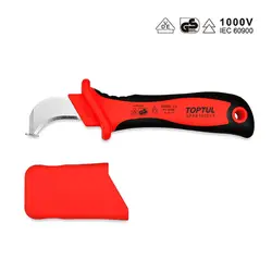 چاقو کابل بر باتیغه مورب تاپ تول TOPTUL مدل SFAB5020V4