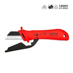 چاقو کابل بر باتیغه قابل تعویض تاپ تول TOPTUL مدل SFAC5018V4