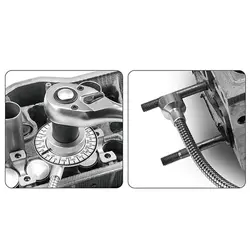 زاویه سنج ترکمتردار  آهنربایی تاپ تول کد JDAW1601