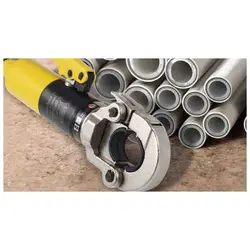 دستگاه پرس لوله پنج لایه هیدرولیک کنزاکس مدل KHL-1632