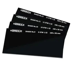 مجموعه 10 عددی شیشه ماسک جوشکاری کنزاکس مدل KWF-109
