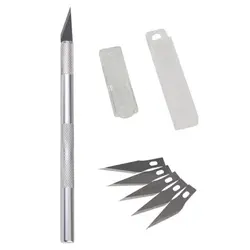 کاتر قلمی بدنه استیل Easy Grip مدل DK-001