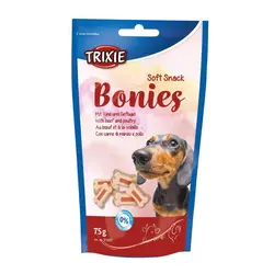 تشویقی نرم سگ تریکسی مدل Bonies وزن ۷۵ گرم