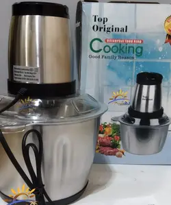 خرد کن برقی کوکینگ استیل سه لیتری Cooking ۳ L