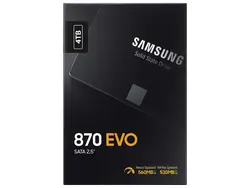 اس اس دی اینترنال 2.5 اینچ SATA سامسونگ مدل Samsung 870 EVO ظرفیت 4 ترابایت - فروشگاه اینترنتی الماس- مرجع تخصصی قطعات لپ تاپ و کامپیوتر