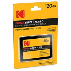 اس اس دی اینترنال 2.5 اینچ SATA کداک مدل Kodak X150 ظرفیت 120 گیگابایت - فروشگاه اینترنتی الماس- مرجع تخصصی قطعات لپ تاپ و کامپیوتر
