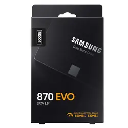 اس اس دی اینترنال 2.5 اینچ SATA سامسونگ مدل Samsung 870 EVO ظرفیت 500 گیگابایت - فروشگاه اینترنتی الماس- مرجع تخصصی قطعات لپ تاپ و کامپیوتر