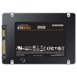 اس اس دی اینترنال 2.5 اینچ SATA سامسونگ مدل Samsung 870 EVO ظرفیت 500 گیگابایت - فروشگاه اینترنتی الماس- مرجع تخصصی قطعات لپ تاپ و کامپیوتر