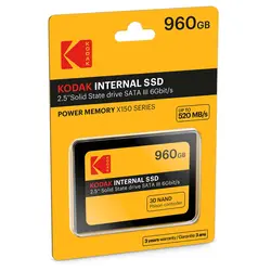 اس اس دی اینترنال 2.5 اینچ SATA کداک مدل Kodak X150 ظرفیت 960 گیگابایت - فروشگاه اینترنتی الماس- مرجع تخصصی قطعات لپ تاپ و کامپیوتر