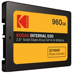 اس اس دی اینترنال 2.5 اینچ SATA کداک مدل Kodak X150 ظرفیت 960 گیگابایت - فروشگاه اینترنتی الماس- مرجع تخصصی قطعات لپ تاپ و کامپیوتر