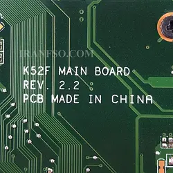 مادربرد لپ تاپ ایسوس K52F بدون گرافیک - فروشگاه اینترنتی الماس- مرجع تخصصی قطعات لپ تاپ و کامپیوتر