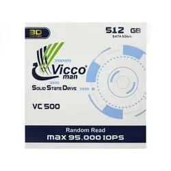 اس اس دی اینترنال ویکومن مدل VC500 ظرفیت 512 گیگابایت ssd - فروشگاه اینترنتی الماس- مرجع تخصصی قطعات لپ تاپ و کامپیوتر