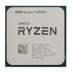 پردازنده مرکزی ای ام دی سری Ryzen 9 مدل 5950X - فروشگاه اینترنتی الماس- مرجع تخصصی قطعات لپ تاپ و کامپیوتر