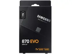 اس اس دی اینترنال 2.5 اینچ SATA سامسونگ مدل Samsung 870 EVO ظرفیت 1 ترابایت - فروشگاه اینترنتی الماس- مرجع تخصصی قطعات لپ تاپ و کامپیوتر