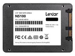 اس اس دی اینترنال 2.5 اینچ SATA لکسار مدل Lexar NS100 ظرفیت 512 گیگابایت - فروشگاه اینترنتی الماس- مرجع تخصصی قطعات لپ تاپ و کامپیوتر