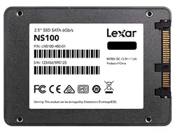 اس اس دی اینترنال 2.5 اینچ SATA لکسار مدل Lexar NS100 ظرفیت 256 گیگابایت - فروشگاه اینترنتی الماس- مرجع تخصصی قطعات لپ تاپ و کامپیوتر