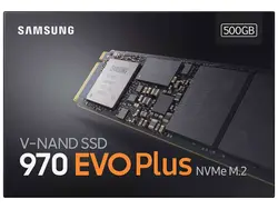 اس اس دی اینترنال M.2 NVMe سامسونگ مدل Samsung 970 EVO PLUS ظرفیت 500 گیگابایت - فروشگاه اینترنتی الماس- مرجع تخصصی قطعات لپ تاپ و کامپیوتر