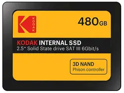 اس اس دی اینترنال 2.5 اینچ SATA کداک مدل Kodak X150 ظرفیت 480 گیگابایت - فروشگاه اینترنتی الماس- مرجع تخصصی قطعات لپ تاپ و کامپیوتر