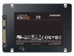 اس اس دی اینترنال 2.5 اینچ SATA سامسونگ مدل Samsung 870 EVO ظرفیت 250 گیگابایت - فروشگاه اینترنتی الماس- مرجع تخصصی قطعات لپ تاپ و کامپیوتر