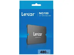 اس اس دی اینترنال 2.5 اینچ SATA لکسار مدل Lexar NQ100 ظرفیت 480 گیگابایت - فروشگاه اینترنتی الماس- مرجع تخصصی قطعات لپ تاپ و کامپیوتر