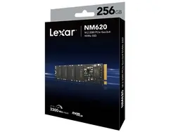 اس اس دی اینترنال M.2 NVMe لکسار مدل Lexar NM620 ظرفیت 256 گیگابایت - فروشگاه اینترنتی الماس- مرجع تخصصی قطعات لپ تاپ و کامپیوتر