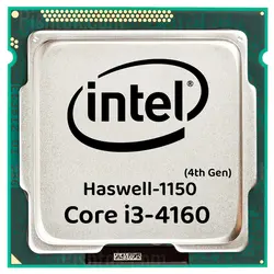 پردازنده مرکزی اینتل سری Haswell مدل Core i3-4160 - فروشگاه اینترنتی الماس- مرجع تخصصی قطعات لپ تاپ و کامپیوتر
