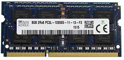 RAM 8GB DDR3 PC3L LAPTOP رم 8 گیگابایت مخصوص لپ تاپ 12800 ریفر گارانتی 6 ماه - فروشگاه اینترنتی الماس- مرجع تخصصی قطعات لپ تاپ و کامپیوتر