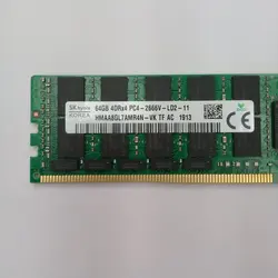 رم سرور DDR4 دو کاناله 2666 مگاهرتز CL19 اس کی هاینیکس مدل HMAA8GL7AMR4N - VK ظرفیت 64 گیگابایت - فروشگاه اینترنتی الماس- مرجع تخصصی قطعات لپ تاپ و کامپیوتر