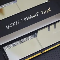 رم دسکتاپ DDR4 دو کاناله 4000 مگاهرتز CL18 جی اسکیل مدل Trident Z Royal Silver ظرفیت 16 گیگابایت - فروشگاه اینترنتی الماس- مرجع تخصصی قطعات لپ تاپ و کامپیوتر