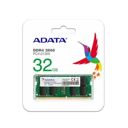 رم لپ تاپ DDR4 تک کاناله 2666 مگاهرتز CL19 ای دیتا مدل Premier ظرفیت 32 گیگابایت - فروشگاه اینترنتی الماس- مرجع تخصصی قطعات لپ تاپ و کامپیوتر