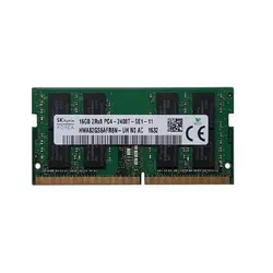 رم لپ تاپ DDR4 تک کاناله 2400 مگاهرتز CL17 اس کی هاینیکس مدل PC4-19200 ظرفیت 16 گیگابایت - فروشگاه اینترنتی الماس- مرجع تخصصی قطعات لپ تاپ و کامپیوتر