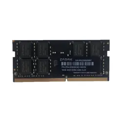 رم لپتاپ DDR4 دو کاناله 3200 مگاهرتز CL22 زاداک مدل ZD4-SOD32CA2-16GYB1ظرفیت 16گیگابایت - فروشگاه اینترنتی الماس- مرجع تخصصی قطعات لپ تاپ و کامپیوتر