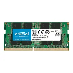 رم لپ تاپ DDR4 تک کاناله 3200 مگاهرتز CL22 کروشیال ظرفیت 16 گیگابایت - فروشگاه اینترنتی الماس- مرجع تخصصی قطعات لپ تاپ و کامپیوتر