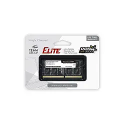 رم لپ تاپ DDR4 تک کاناله 3200 مگاهرتز تیم گروپ مدل Elite ظرفیت 16 گیگابایت - فروشگاه اینترنتی الماس- مرجع تخصصی قطعات لپ تاپ و کامپیوتر